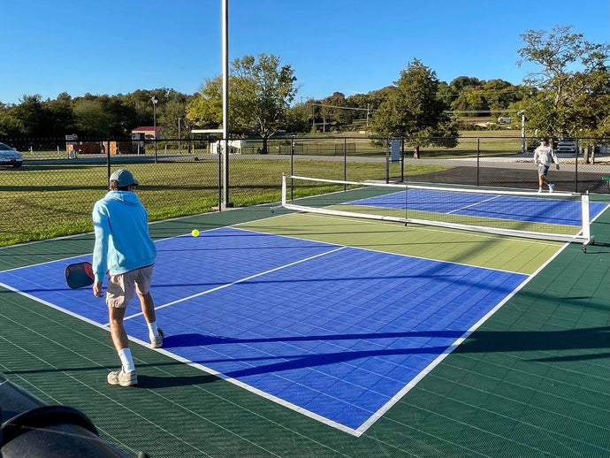 Our new pickleball courts are ready for you! Come play while you stay!